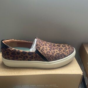 Dr. Scholl's Leopard Print Slip-On Sneakers
